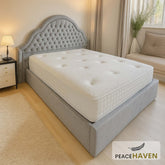Edwardian Chesterfield Headboard Bed